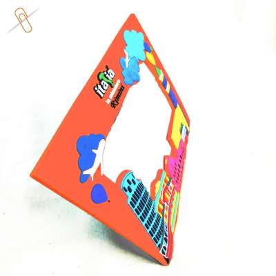 high quality customized 3d soft pvc washable durable mini Picture photo frame