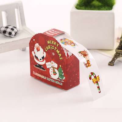 Christmas paper Roll sticker labels