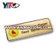 Factory price Custom anodized aluminium alloy metal nametag