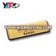 Custom stainless steel metal nameplate company LOGO nametag