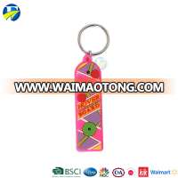 F J brand wholesale personalized keychain manufacturers in china 3d soft pvc keychain